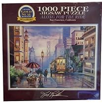 Along for The Ride, 1000 Piece Puzzle with the Artwork of Kirk Randle by Bits and Pieces
