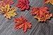 AmyHomie 300 Artificial Maple Leaves in a Mixture Table Scatters for Fall Weddings & Autumn Parties, 6 Colors