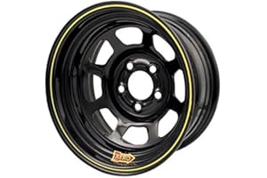 Aero Race Wheel 50-185040 15X8 4IN. 5.00 BLACK