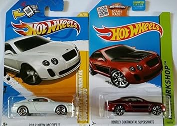 bentley continental gt hot wheels