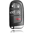 Self-Programmable Replacement for Proximity Smart Key Fob for Jeep Grand Cherokee 2014 2015 2016 2017 2018 2019 2020 2021 (FCC:M3N40821302) 1 pcs