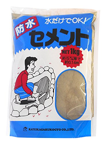 家庭化学 防水セメント グレー 1kg商品画像