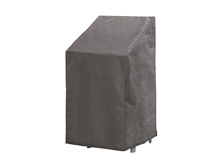 Perel Garden OCSC95 Schutzhülle Für Stapelsessel-95 cm, Anthrazit 66 x 95 x 93 cm