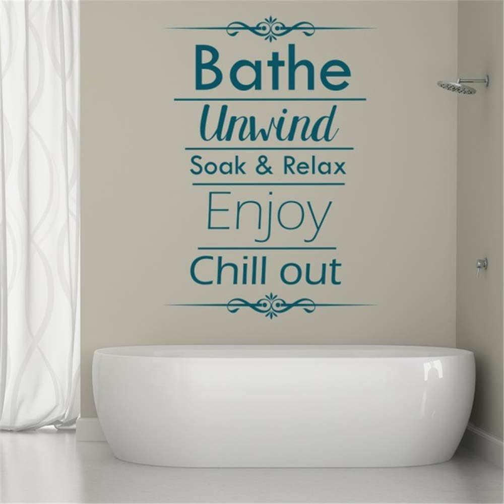 Pegatinas decorativas para pared, palabras artísticas, refranes