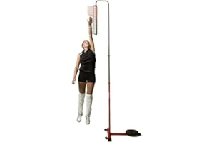 Tandem Sport Vertical Challenger - Vertical Jump Measurement Tool for Volleyball, Basketball - Stand-Alone Jump Measurement Tester Training Aid - Volleyball Training Equipment