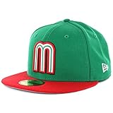 New Era 59Fifty Hat Mexico World Baseball Classic (WBC) 2017 Fitted Headwear Caps