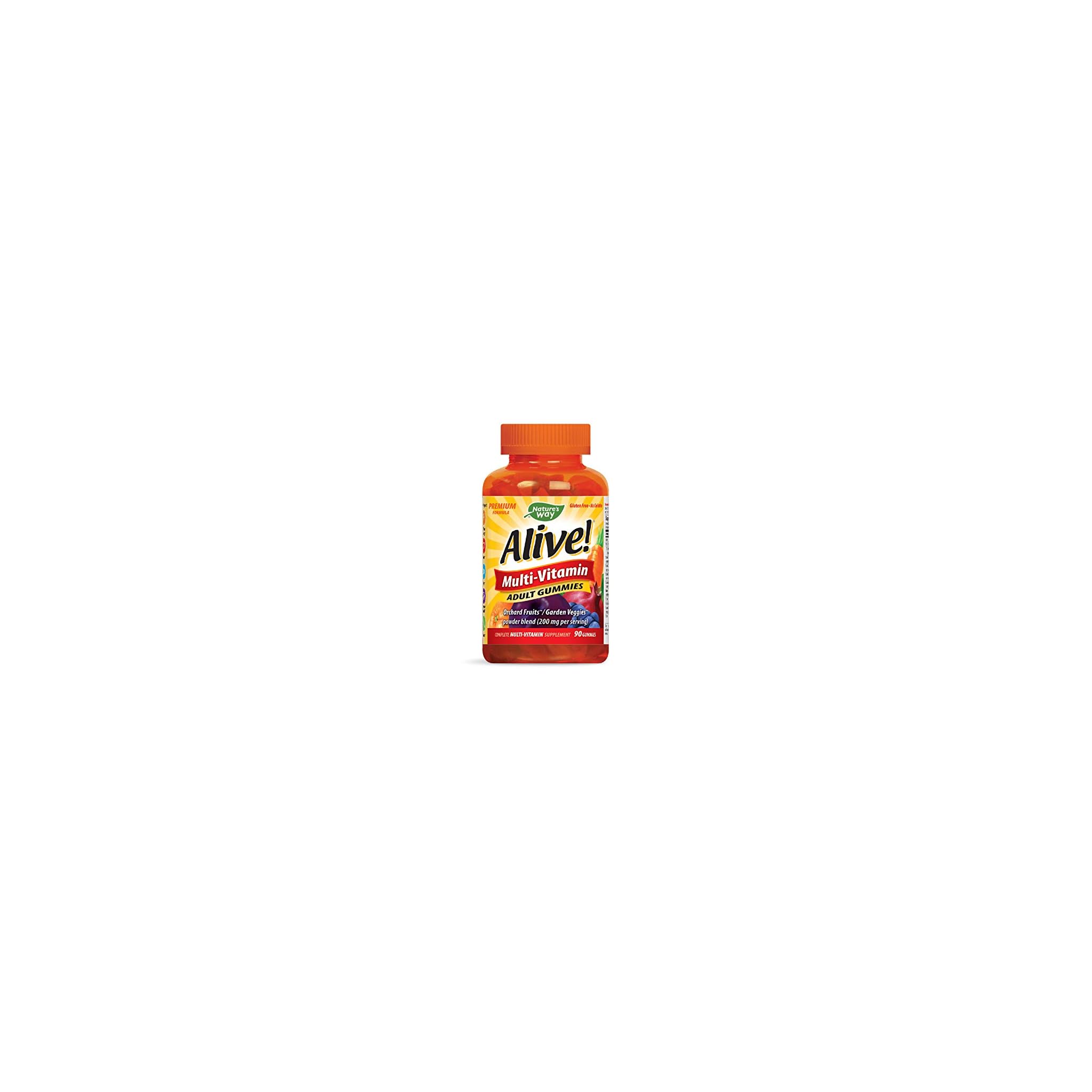 Nature’s Way Alive!® Adult Premium Gummy Multivitamin, Fruit and Veggie
