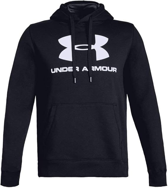 men's ua rival fleece fitted graphic hoodie