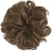 Dodoing Curly Messy Hair Bun Extension Ponytail Hairpiece Hair Extensions Donut Hair Chignons Hair Piece Wig 14 Colors