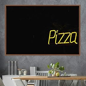 signwin Framed Canvas Wall Art Illuminated Words 3D...