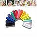 Eldwviz 10pcs/lot 10 Color Women Men Sports Headband Hair Band Stretchy Sweatbands Yoga Gym Hair Head Band for Ladies Gift