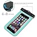 Tilaprecape 100% Waterproof Case with Sensitive PVC Touch Screen, Green Cellphone Dry Bag Pouch with Super Sealability Technology - Green