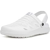 Men's Women's Clogs Garden Shoes Slip On Sandals Breathable Summer Orthotic Walking Slippers with Plantar Fasciitis Soles