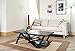 ioHOMES Finley Rectangular Coffee Table, Black