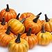 Factory Direct Craft Realistic Fall Mini Artificial Pumpkins - Package of 16 Pumpkins …