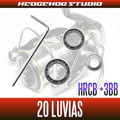 Amazon ダイワ 20ルビアス Fc Lt2000s Lt4000 Cxh シングルハンドルモデル 用 Max12bb フルベアリングチューニングキット Hrcb防錆ベアリング Hedgehog Studio スピニングリールパーツ