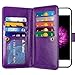 Vofolen Case for iPhone XR Case Wallet Leather PU Flip Cover Folio Detachable Magnetic Slim Shell Dual Layer Heavy Duty Protective Bumper Armor Wristband Card Holder for iPhone XR 10R Flower Mandala
