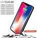 iPhone X Battery Case, Foxin 3800mah Extended Battery Charger Case Rechargeable Power Bank Battery Charging Case for iPhone X, Full Protection (Black)