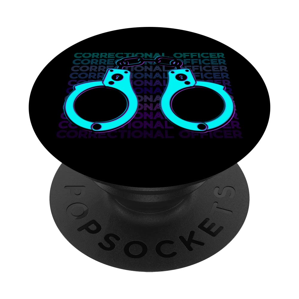 Correctional Officer Law Enforcement Corrections Officer PopSockets Swappable PopGrip