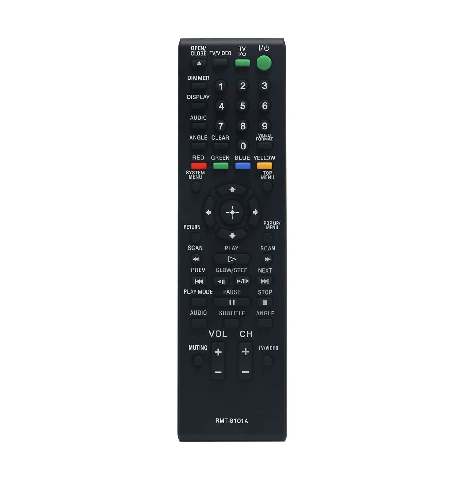 AULCMEET RMT-B101A Replacement Remote Control Compatible with Sony Full HD BD/DVD Blu-ray Disc Player Home Cinema System BDP-S500 BDP-S301 BDP-S2000ES BDP-S300