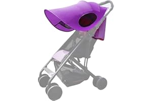 ITODA Universal Stroller Sun Cover Foldable Pushchair Sun Canopy UV Protection Infant Pram Sun Visor for Outdoors Stroll(Only Sun Shade)