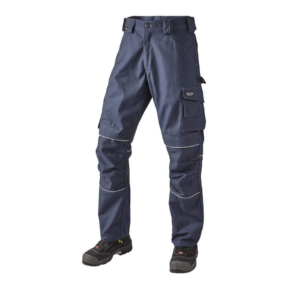 J.A.K. 150005B088 Series 1500 60% Cotton/40% Polyester Trousers Navy 50 L (35/35) Size