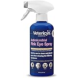 Pink Eye Spray by Vetericyn | Eye Spray for All Animals to Relieve Redness, Irritation, and Discharge - 16-ounce