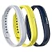 Fitbit Flex 2 Accessory 3 Piece Pack, Sport, Small, 0.12 Pound