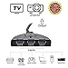 HDMI Switch 3 Port Switcher Hub with Pigtail Cable Supports 3D 1080P HD Audio for HD TV 3 in 1 Out …