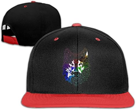 Lichang Wolf Unisex Adjustable Snapback Hip Hop Hat Dad Cap
