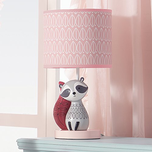 Lambs & Ivy Little Woodland Lamp with Shade & Bulb, Gray Pricepulse