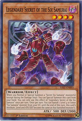 Yu-Gi-Oh! - Legendary Secret of The Six Samurai - SAST-EN093 - Savage Strike - First Edition - Common