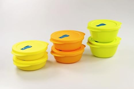 Tupperware Microondas crystalwave 800 ml (2) cal + 600Ml Naranja ...