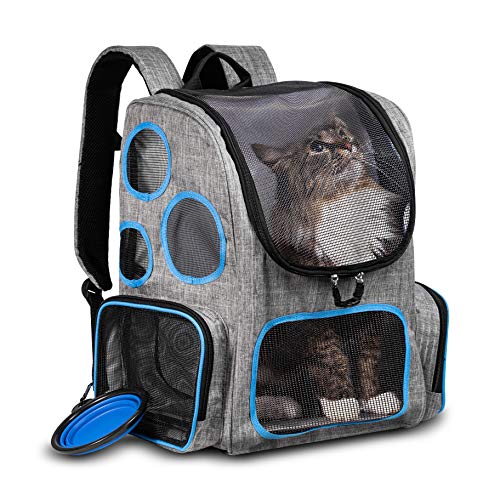 Purrfect Pack Cat Backpack (Basic) Backpack for Cats Small Dogs Puppies