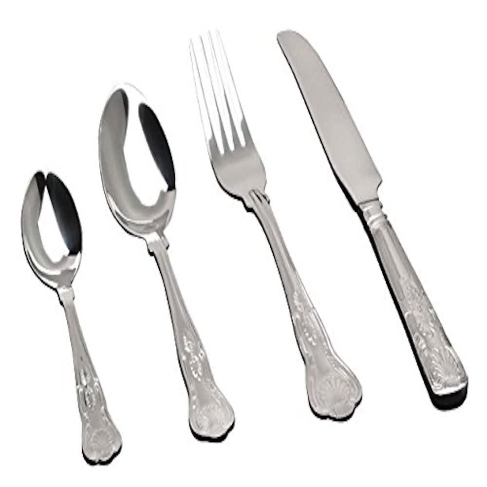 Genware TF-KG Fork, Table Kings Pattern, Pack of 12
