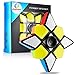 Ganowo Fidget Toy Spinner Cube, Brain Teasers Magic Puzzle Spinners Cubes Smart Ninja Toys Gifts for Boys Girls Smooth Cube Stickerless 1x3x3