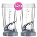 32oz Oversized Cup Set for Nutribullet 600W 900W,Replacement Parts for Nutribullet primary