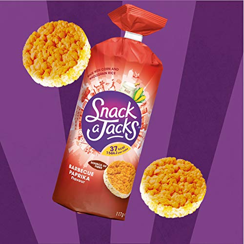 Snack A Jacks Rijstwafel Barbecue Paprika, Doos 8 stuks x 117 g - Afbeelding 6