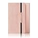 KVAGO Keyboard Case for New 2018/2017 iPad 9.7 inch, Protective Cover with 7 Colors Back-lit Detachable Bluetooth Keyboard Case for Apple iPad 6th Gen,iPad 5th Gen -Rose Gold