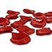 Femitu Generic Fabric Silk Flower Rose Petals Wedding Party Decoration Table Confetti Package of 1000-Dark Red