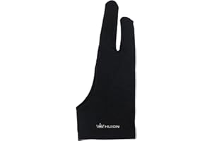 HUION Artist Glove Anti Accidental Contact Gloves Palm Rejection Suitable for Right or Left Hand-Free Size