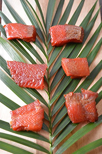 Wild Caught Canadian Maple Hot Smoked Wild Sockeye Salmon Nuggets (1/2 lbs)