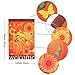 AerWo Welcome Pumpkin Fall Garden Flag 12“×18”, Double-Sided Decorative Fall Autumn Harvest Yard Flag (Pumpkin, Sunflower & Welcome)