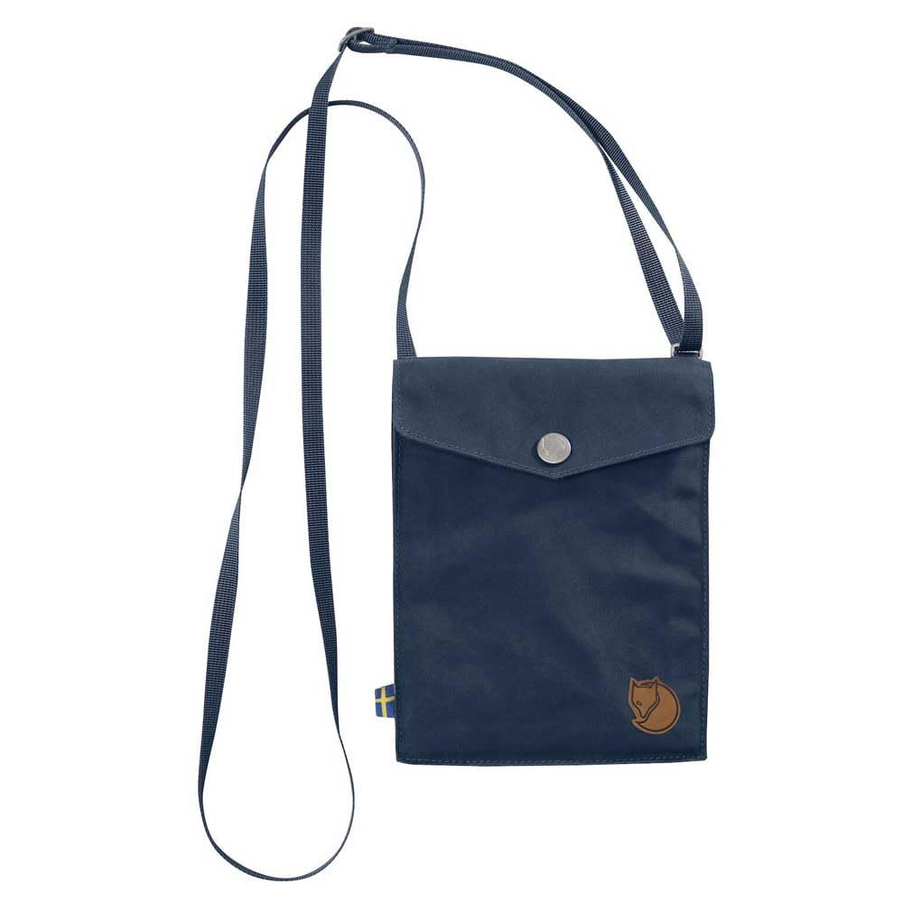 Fjällräven Unisex's Pocket Shoulder Bag, Navy, 18 x 14 x 3 cm