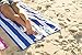 NewLyfe Microfiber Beach Towel for Travel - Quick Dry for Camping, Gym, Pool, Swimmers - Compact, Lightweight and Sand-Free with Easy Pack Carry Bag XL Blue