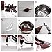 Comkit 7.5 Inch Long High Heel Shoe Shape Chocolate Mold, 3D Stereo Polycarbonate Chocolate Fondant Candy Cake Jelly Decorating Molding for DIY Home Baking