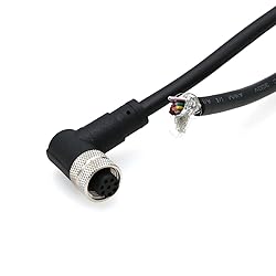 ZBLZGP M12 A-Code Elbow 8 Pin Female Sensor