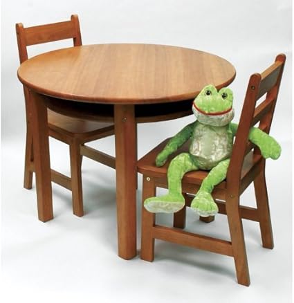 lipper childrens rectangular table and chair set