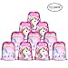 Konsait Bags for Party Supplies (10Pack), Drawstring Shoulder Backpack Bag Bulk for Girls Kids Children for Birthday Candy Party Favors Gift
