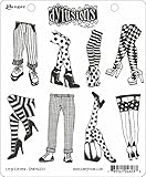 Ranger Legs Eleven Dyan Reaveley's Dylusions Cling Stamp Collections, 8.5 by 7